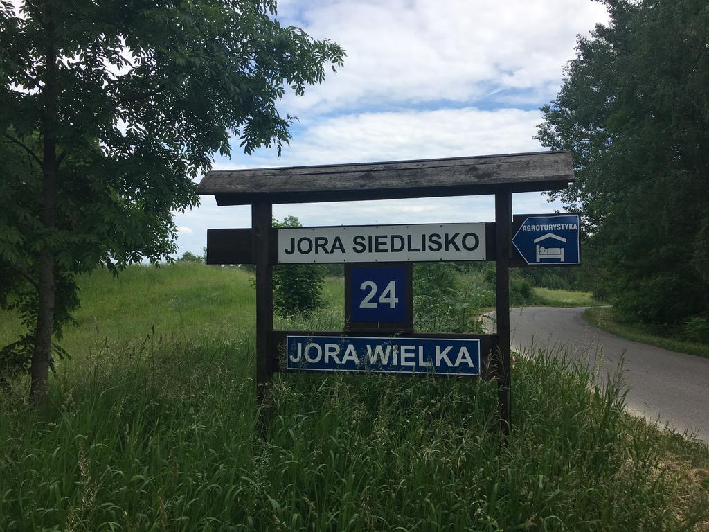 Jora Siedlisko Vendégház Jora Wielka Kültér fotó